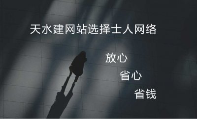 天水網站建設公(gōng)司為(wèi)什麽要選擇士人網絡公(gōng)司建